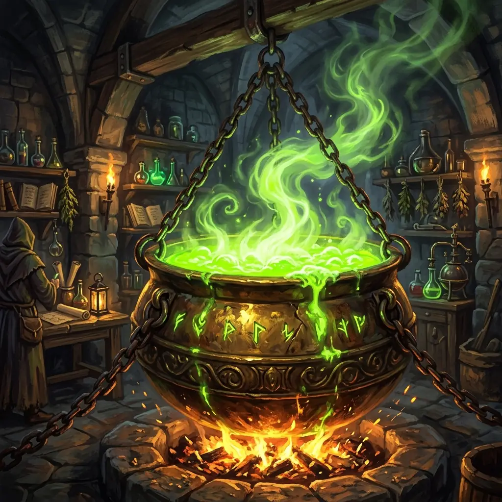 Glowing Cauldron