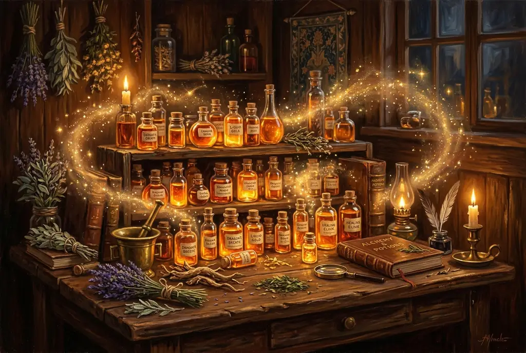 Fioles d'Ambre